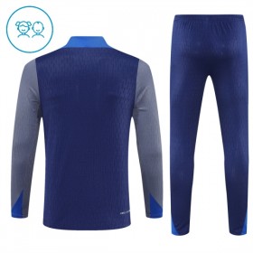 Paris Saint-Germain Børn Trænings Sweatshirt Dragt 2025-26 Navy Kvart-Zip